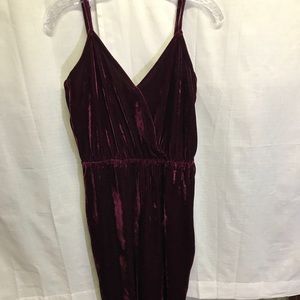 cupcakes and cashmere velvet jumpsuit